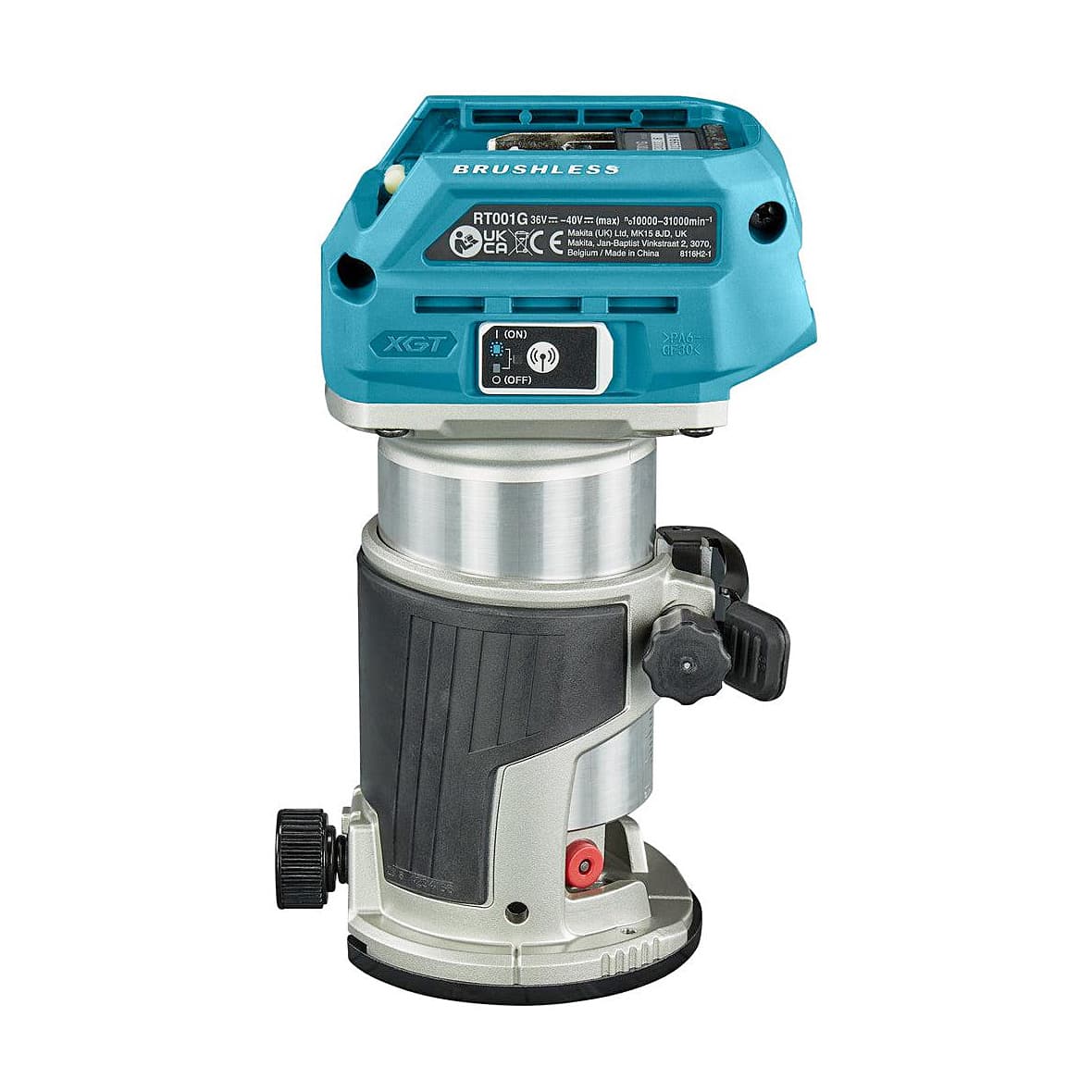 Makita 40Vmax XGT BL mm 9.53 mm (3/8") Cordless Trimmer with Rapid Charger & 2 Pcs 4.0Ah Batteries, RT001GM207