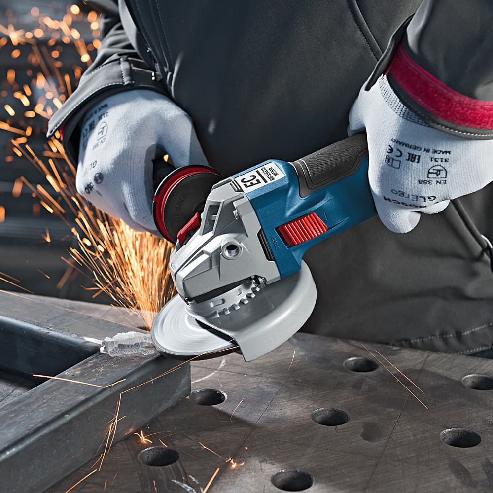 Bosch 125mm / 5 inch 18V Heavy Duty Cordless Angle Grinder, GWS 18V-125 C
