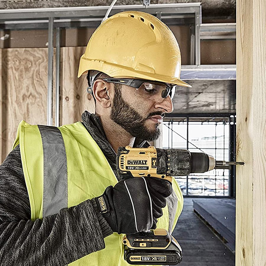 Dewalt 18V / 13mm Brushless Li-ion Cordless Hammer Drill Machine Driver with 2x1.5 Ah Batteries Included, DCD778S2T-QW