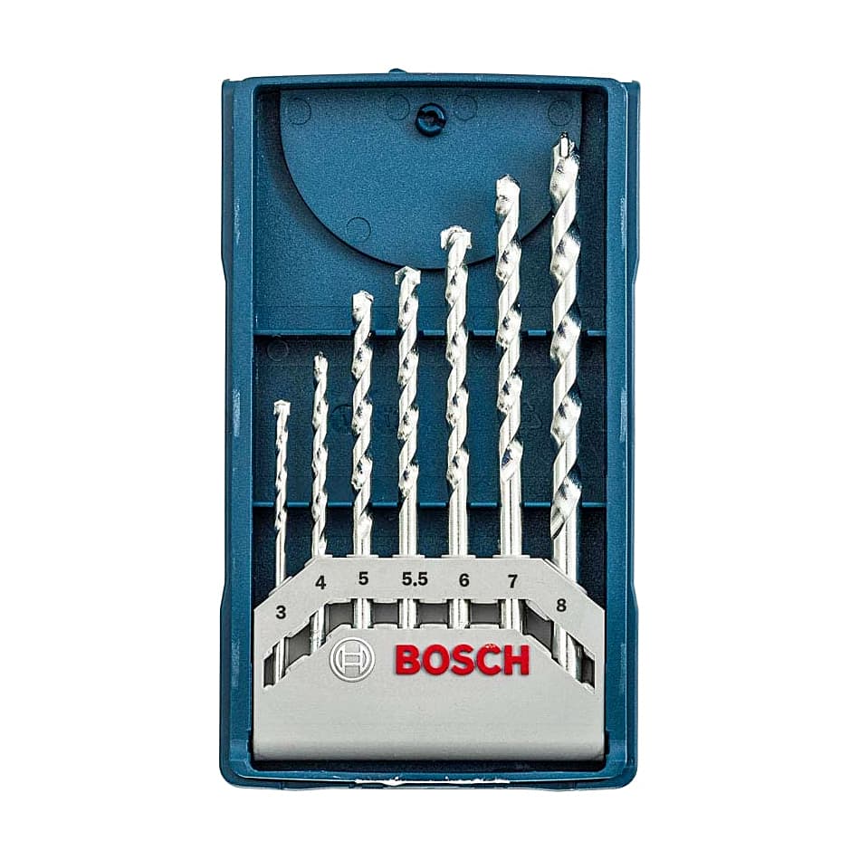 Bosch 7 Pcs X-Line Mini Masonry Drill Bit Set, 2 607 017 509