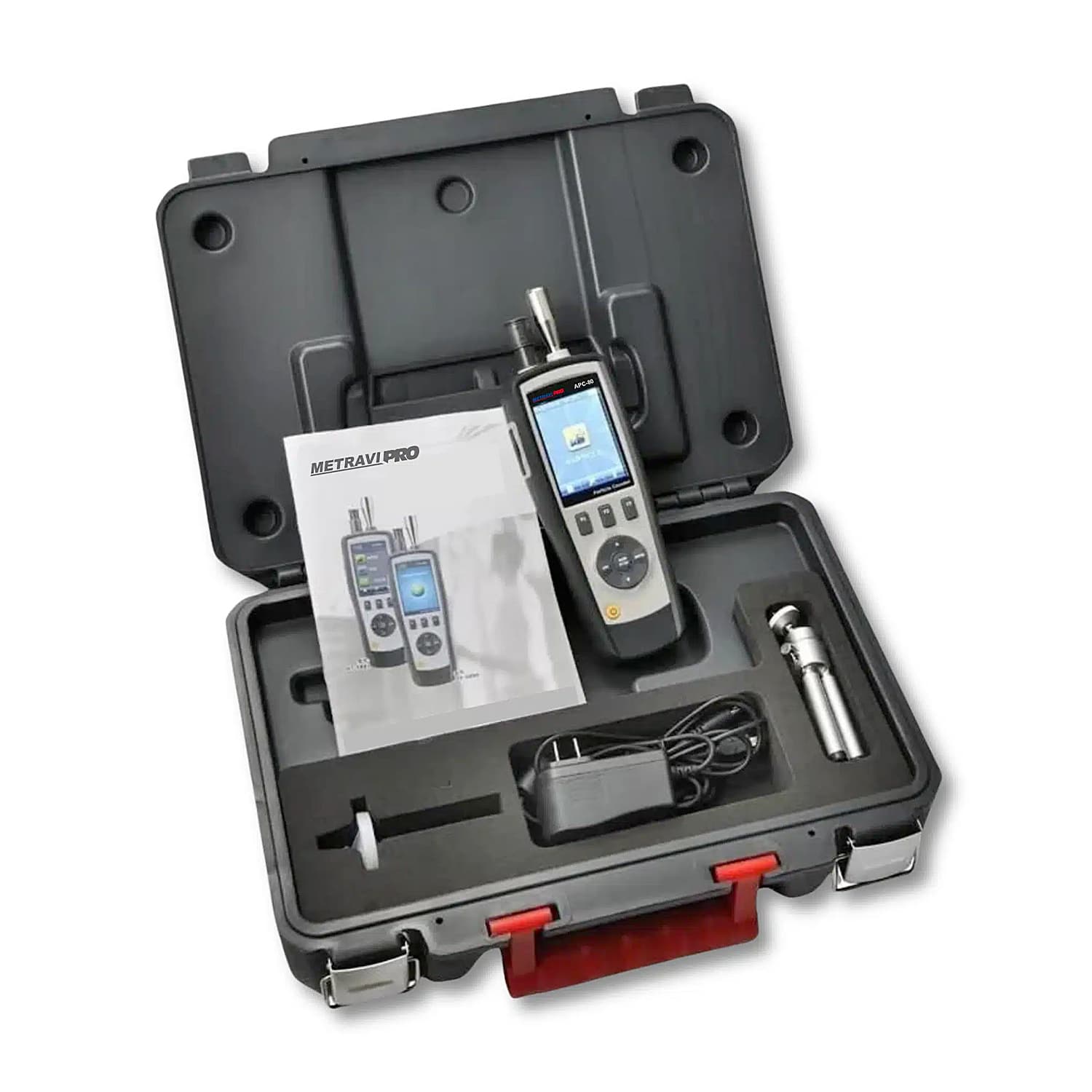 Metravi Pro Air Particle Counter (Measure Up To 6 Channels of Particle Sizes), APC-81