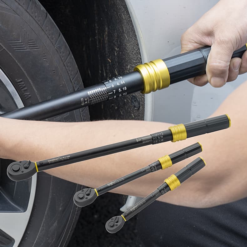 DreBon 5 - 35 nm Click Torque Wrench (3/8 Inch Sq. Drive), DB-TW-1-35N