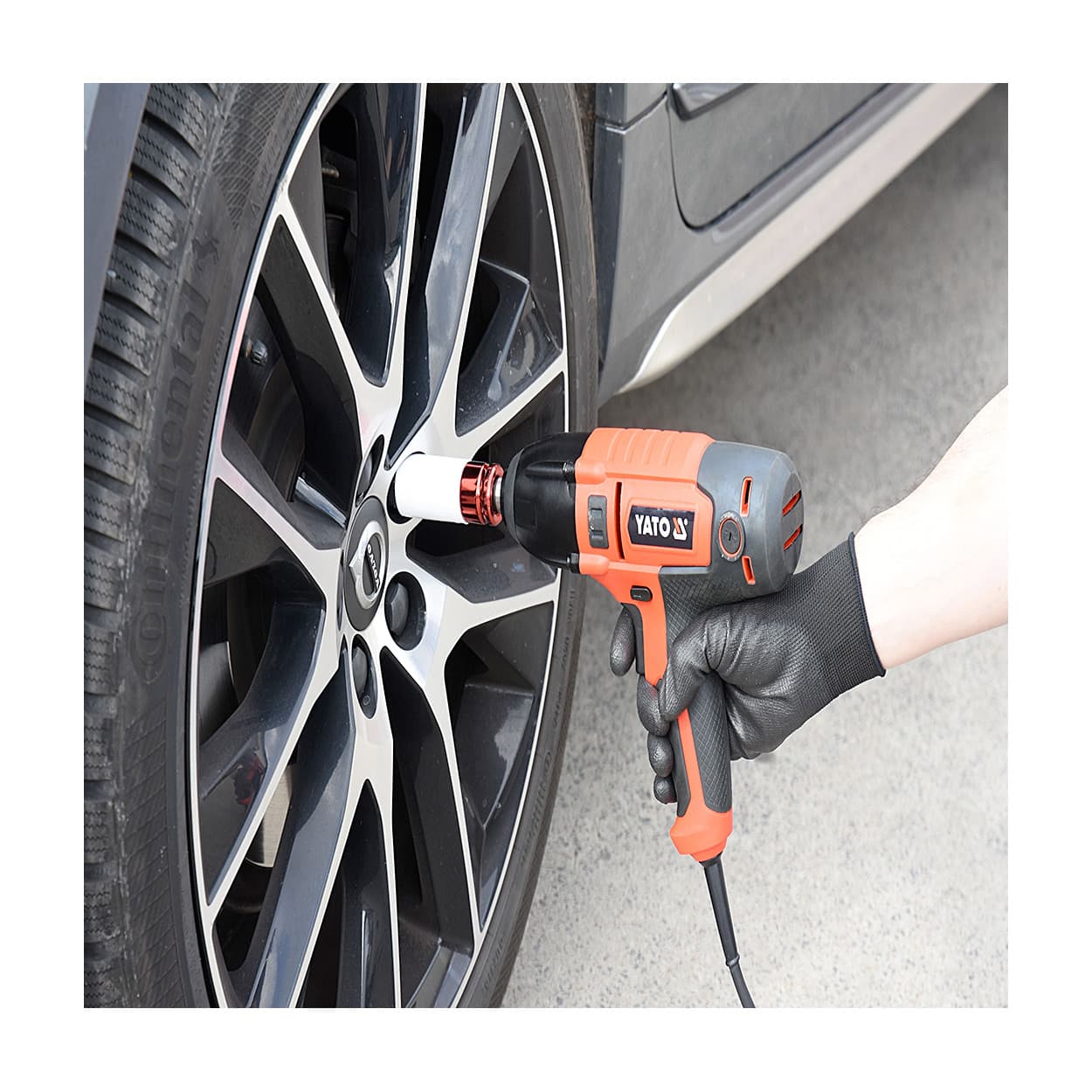 Yato 1/2 Inch 450W / 450 N.m Electric Impact Wrench, YT-82020