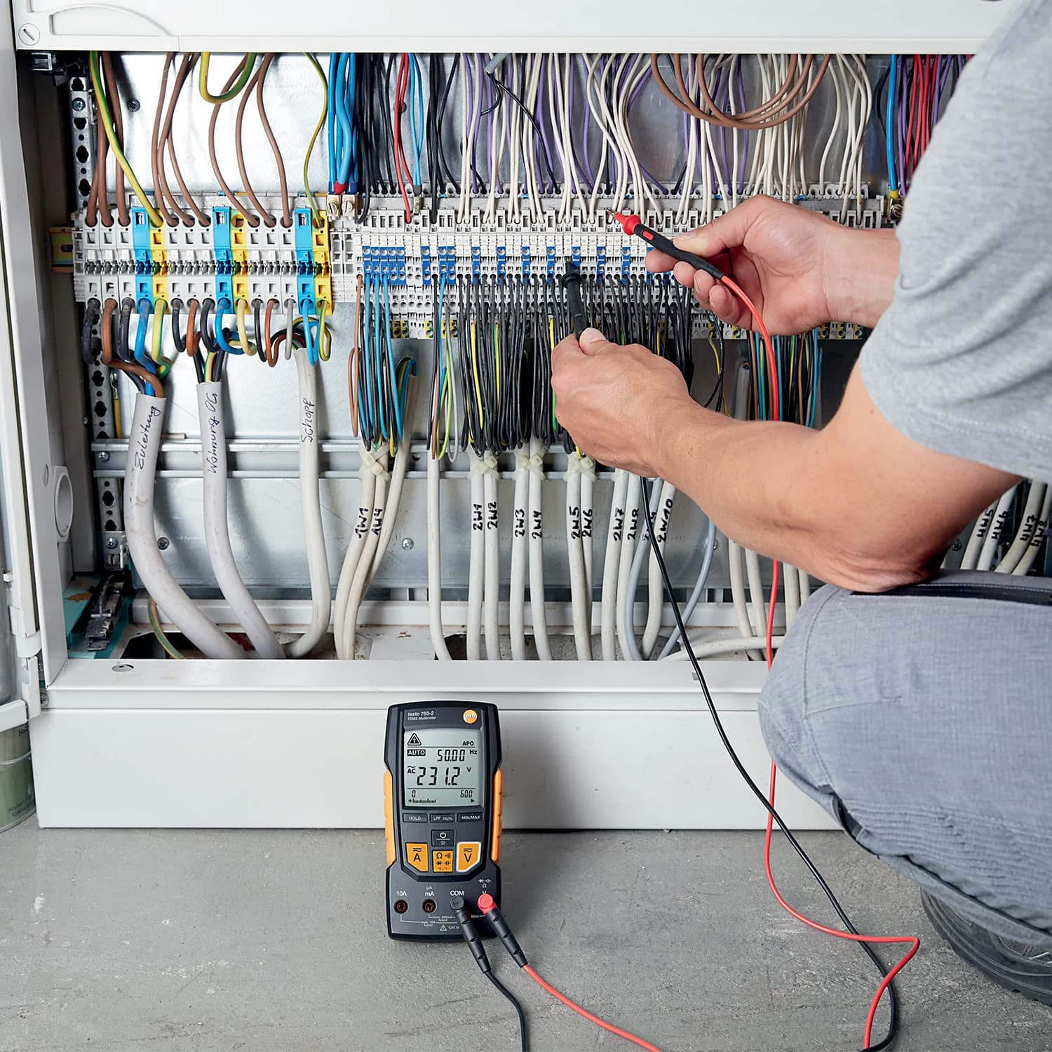 Testo 6000 Count TRMS Digital Multimeter, Testo 760-2