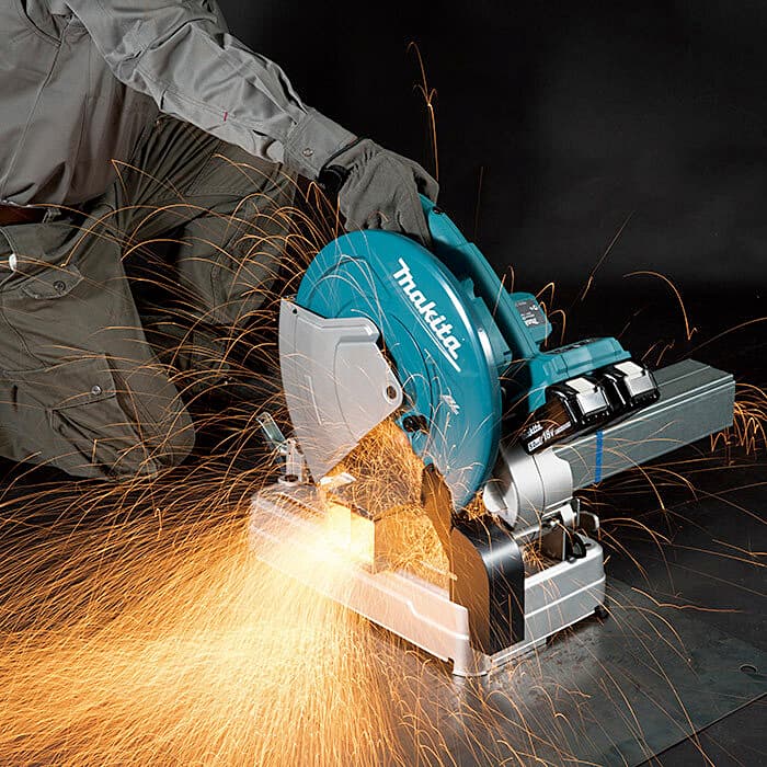 Makita 18V X 2 (36V) LXT BL 355 mm Cordless Portable Cut-off Saw (Bare Tool), DLW140Z