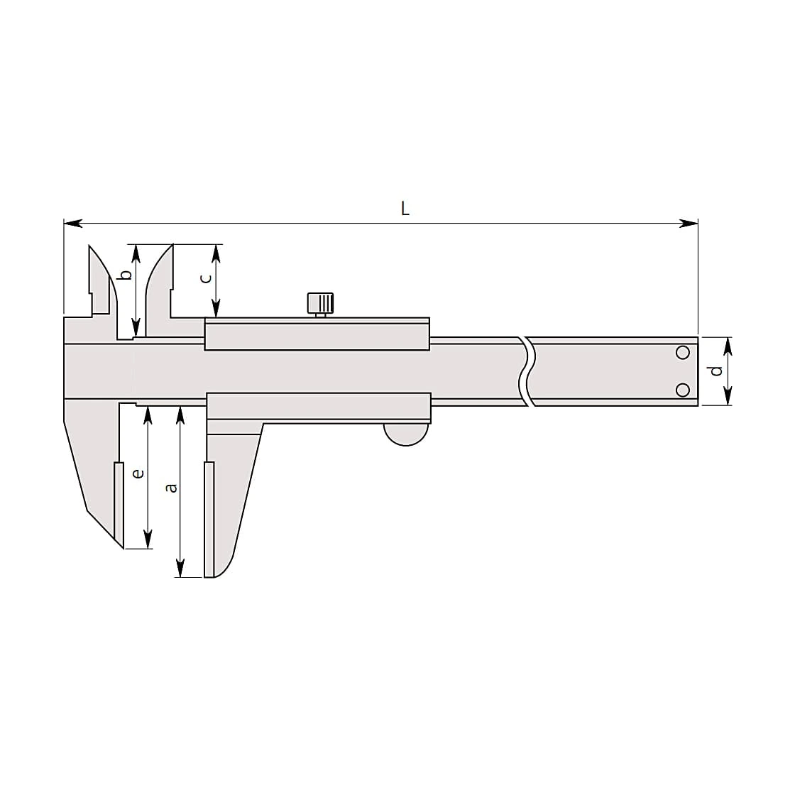 Mitutoyo 0 - 150 mm Digital ABS Scribing Caliper with Carbide-tipped Jaws, 573-676-20