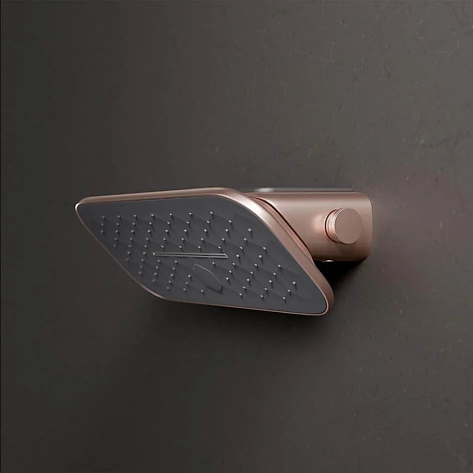 Kohler Radiance Shoulder Shower Unit without Diverter in Rose Gold, K-34099IN-RGD