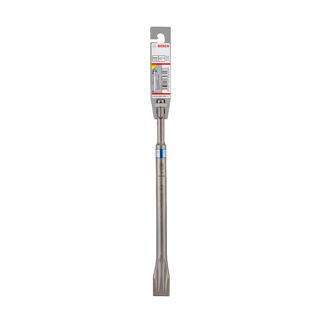 Bosch 250 mm Flat Chisel with SDS Plus Shank, 2 609 390 394
