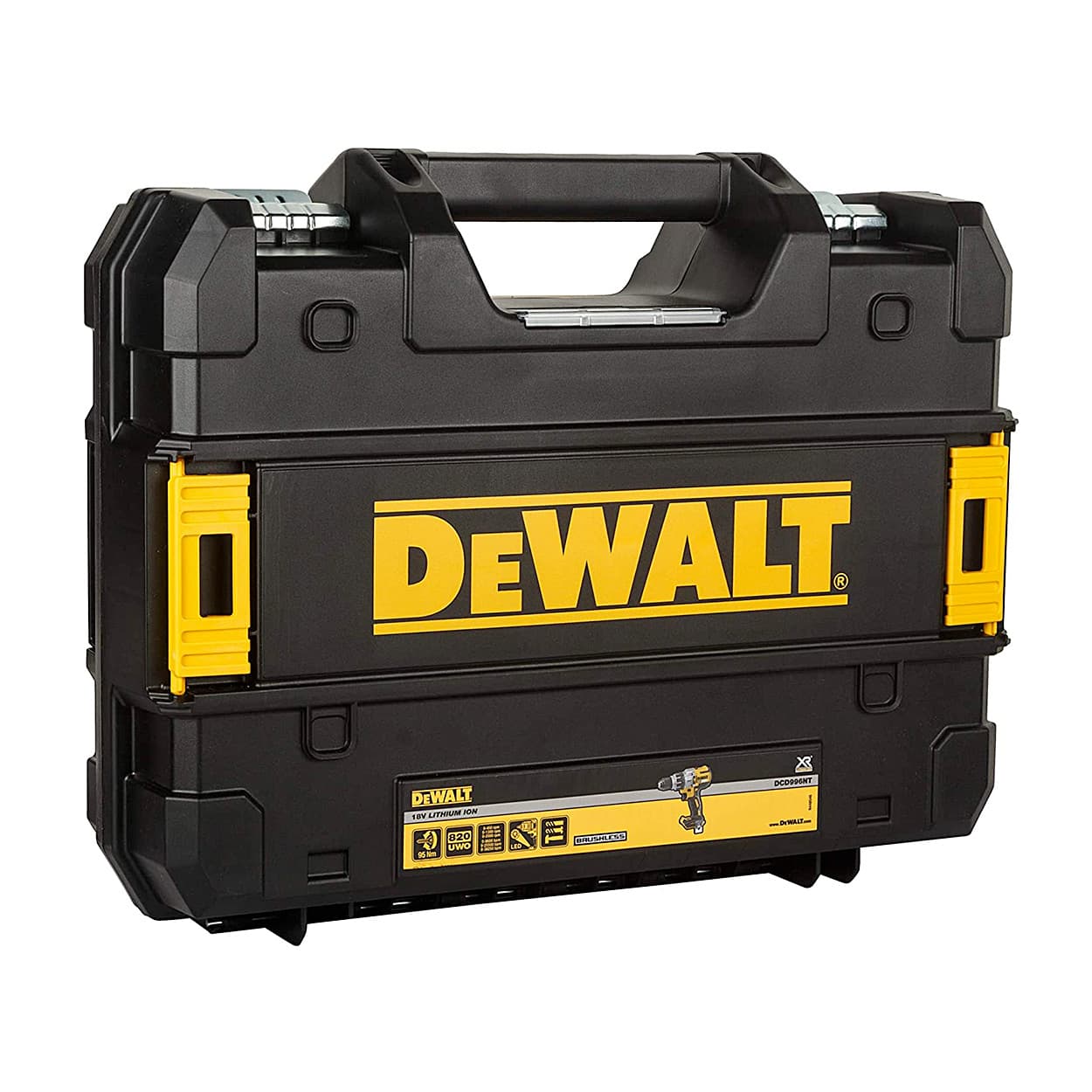 Dewalt 18V / 13mm XR Li-ion Premium Cordless Hammer Drill Driver with Brushless Motor (Bare), DCD996NT-XJ