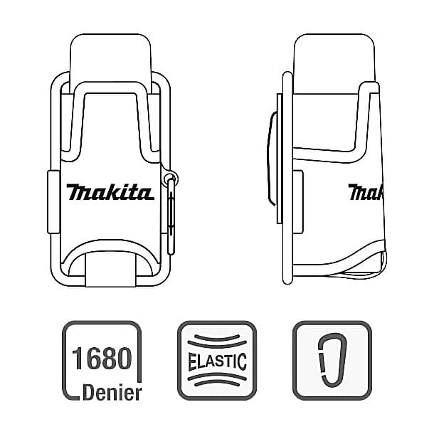 Makita 90 mm Length Thermal Flask & Holder, E-15562
