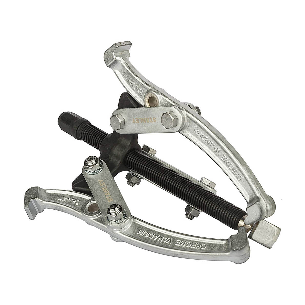 Stanley 150 mm Carbon Steel 3 Jaw Gear Puller, 70748-S