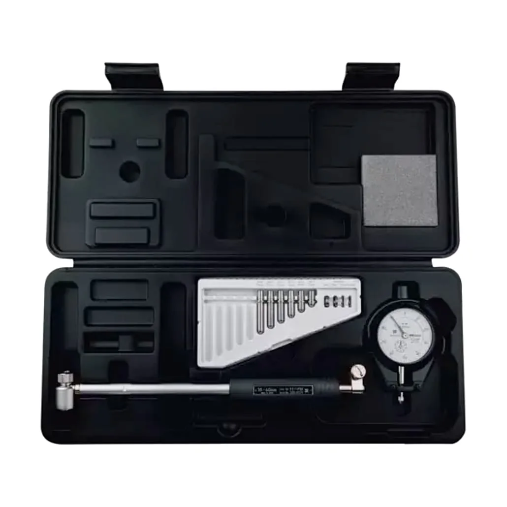 Mitutoyo 35 - 60 mm 2-Point Inside Measuring Instrument Standard Bore Gauge With Dial Indicator (Graduation 0.01 mm), 511-712-20