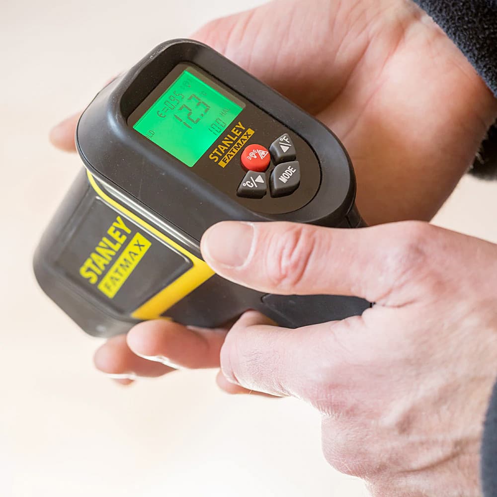 Stanley Fat Max Infrared Thermometer - Upto 1350 Deg Celcius, FMHT0-77422