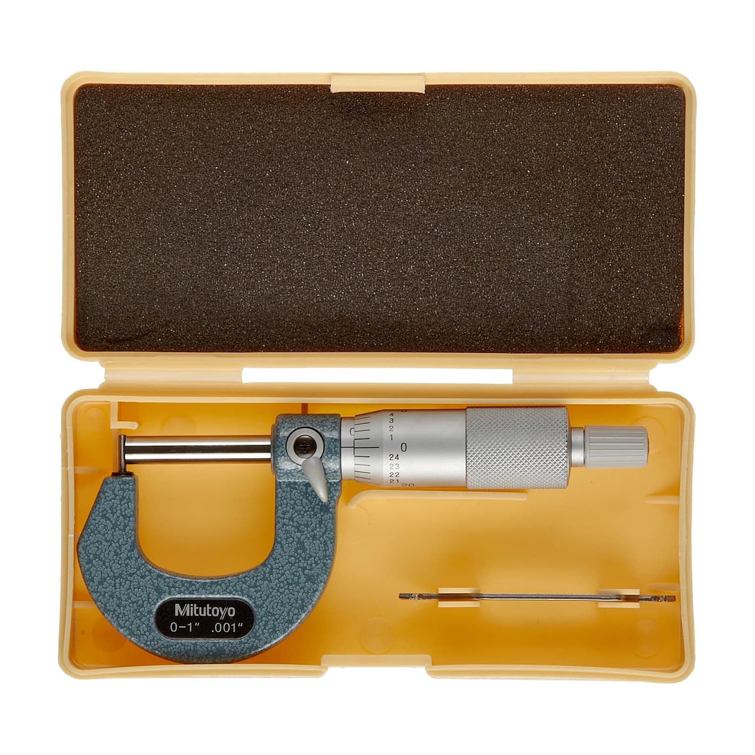 Mitutoyo 0 - 1 inch Pin Anvil Tube Micrometer (Type A), 115-305