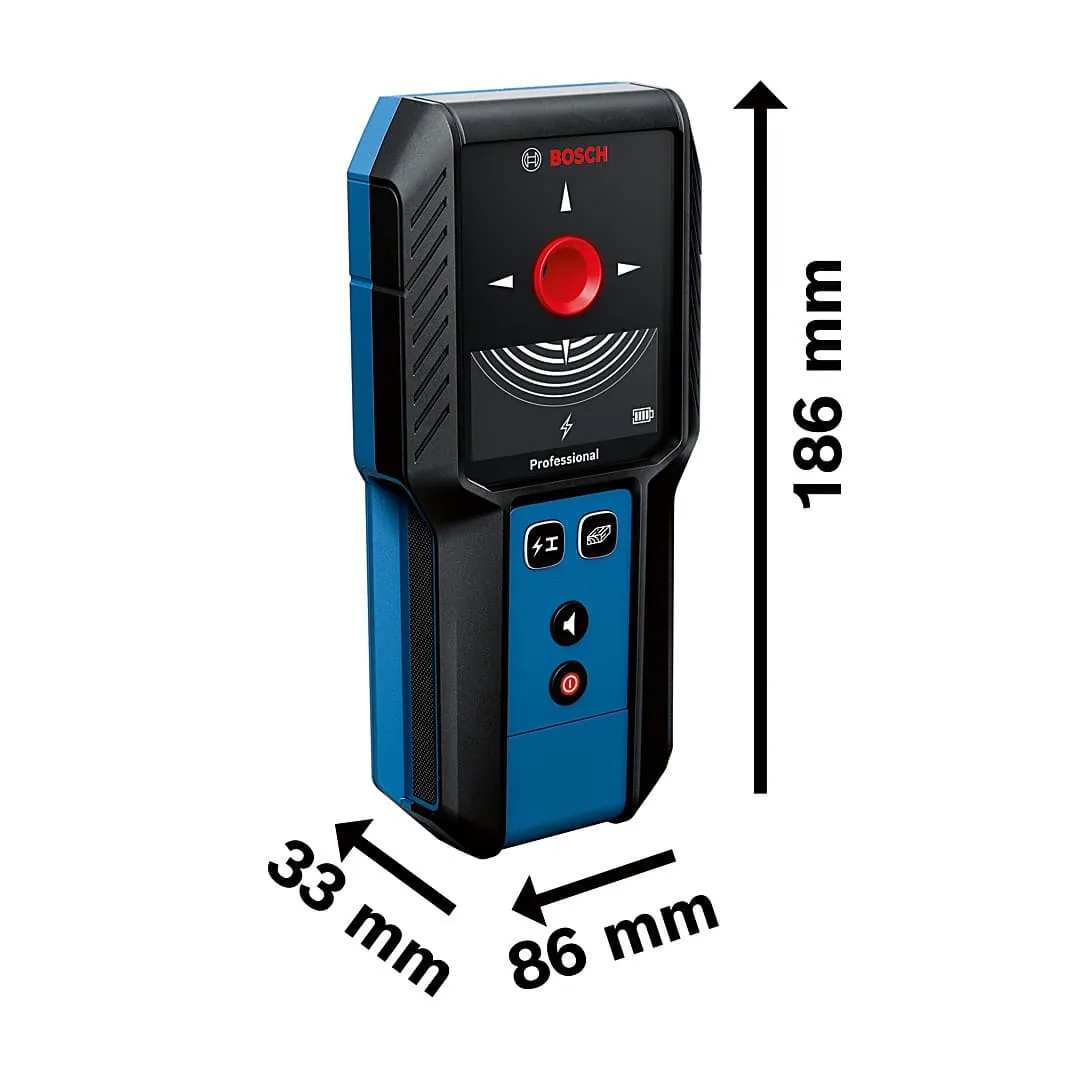 Bosch Professional Wall Scanner Detector, GMS 120-27