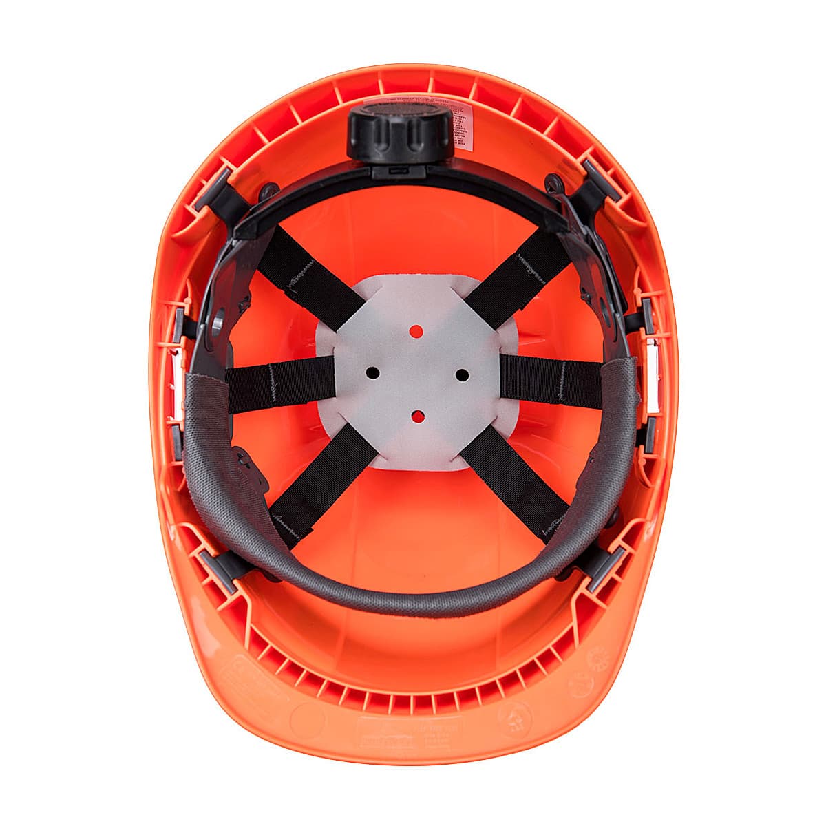 Portwest Endurance Badge Holder Safety Helmet (Orange), PB55