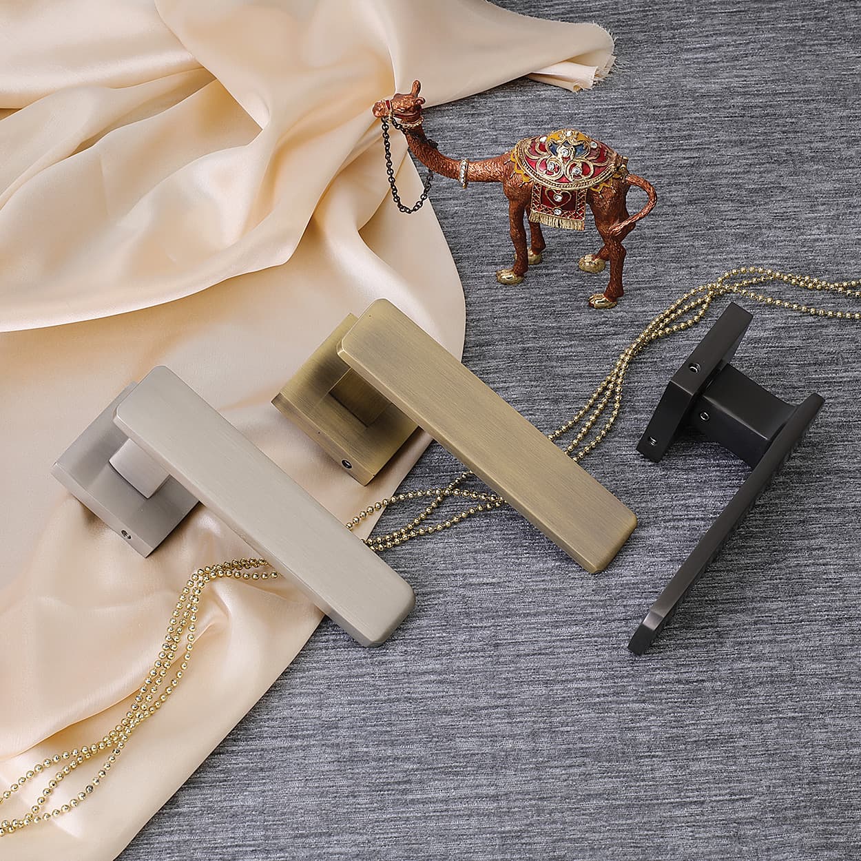 KBI Saffron Antique Mortise Handle