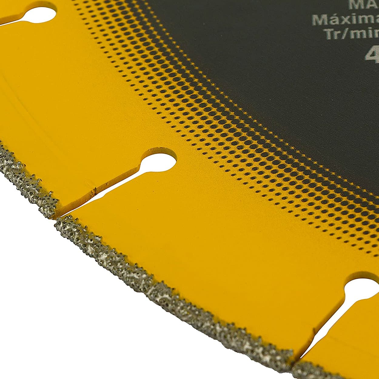 Dewalt 14-Inch (355mm x 4.00mm) Diamond Edge Chopsaw Blade-100x Life v/s Standard Blades (Pack of 3 Pcs), DW8500-INPRM1