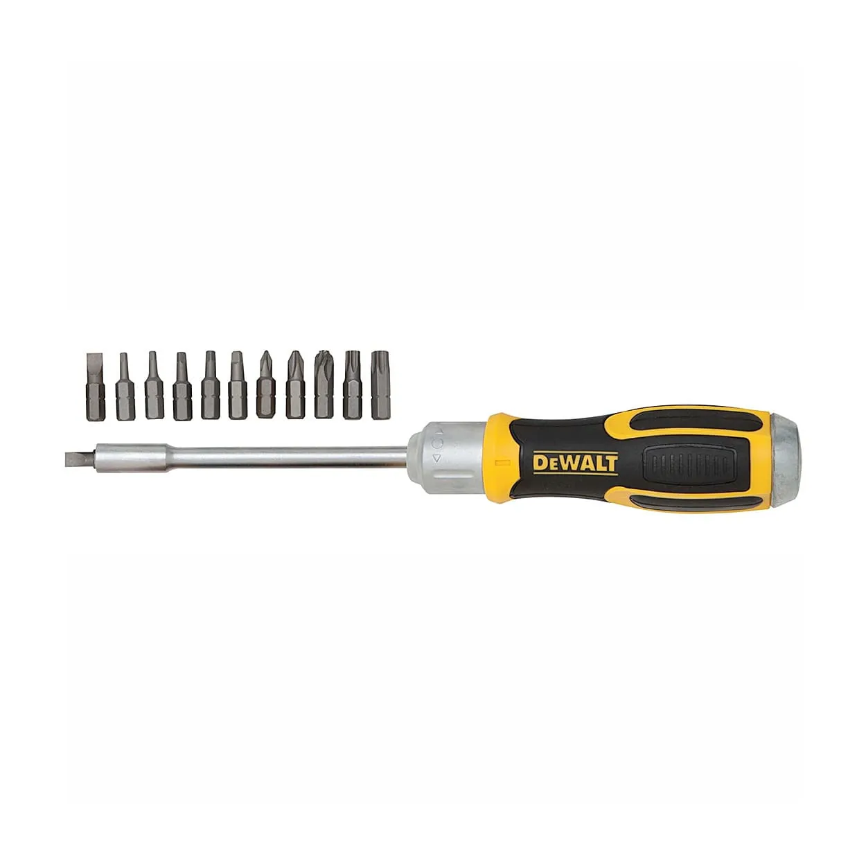 Dewalt 12 Pcs Multi-Bit Ratcheting Screwdriver Set, DWHT69233-0