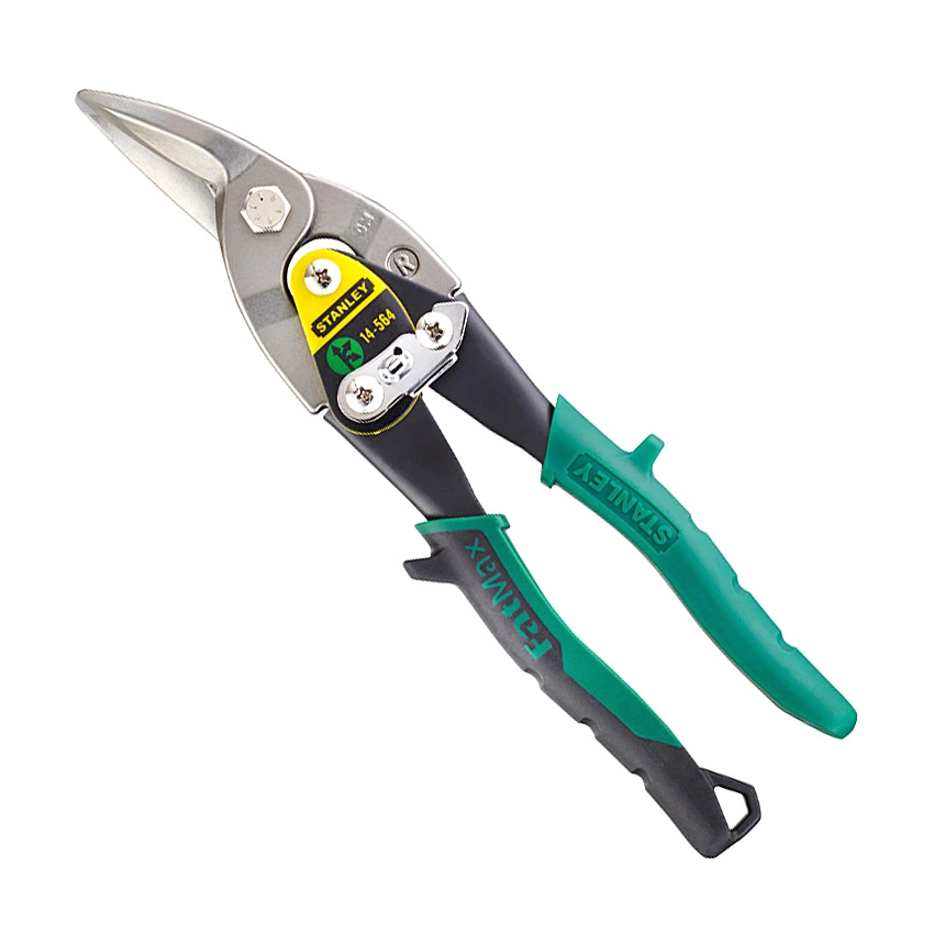 Stanley 254 mm / 10 inch Maxsteel Aviation Snips (Right Cut BI-MAT), STHT14564-8