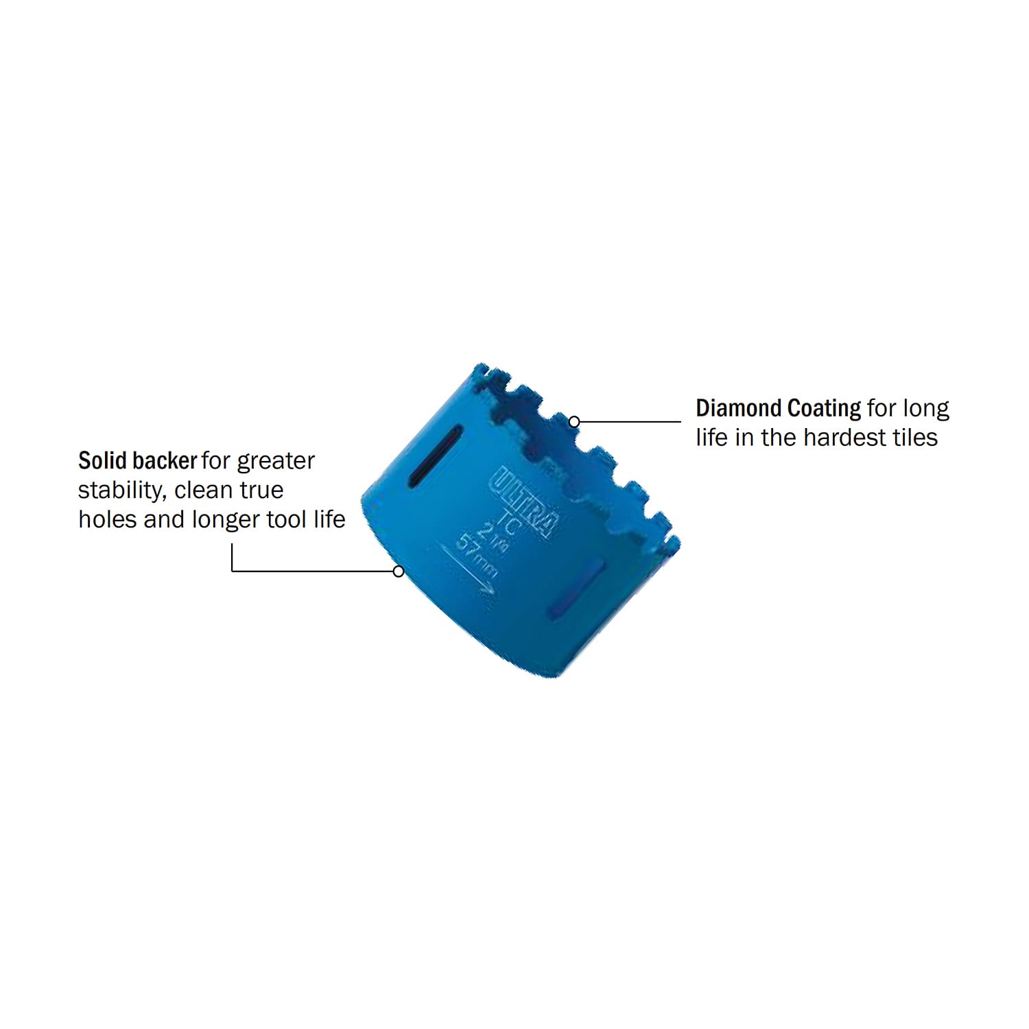 Ultra 41 mm Tungsten Carbide Holesaw (Fine Pitch)