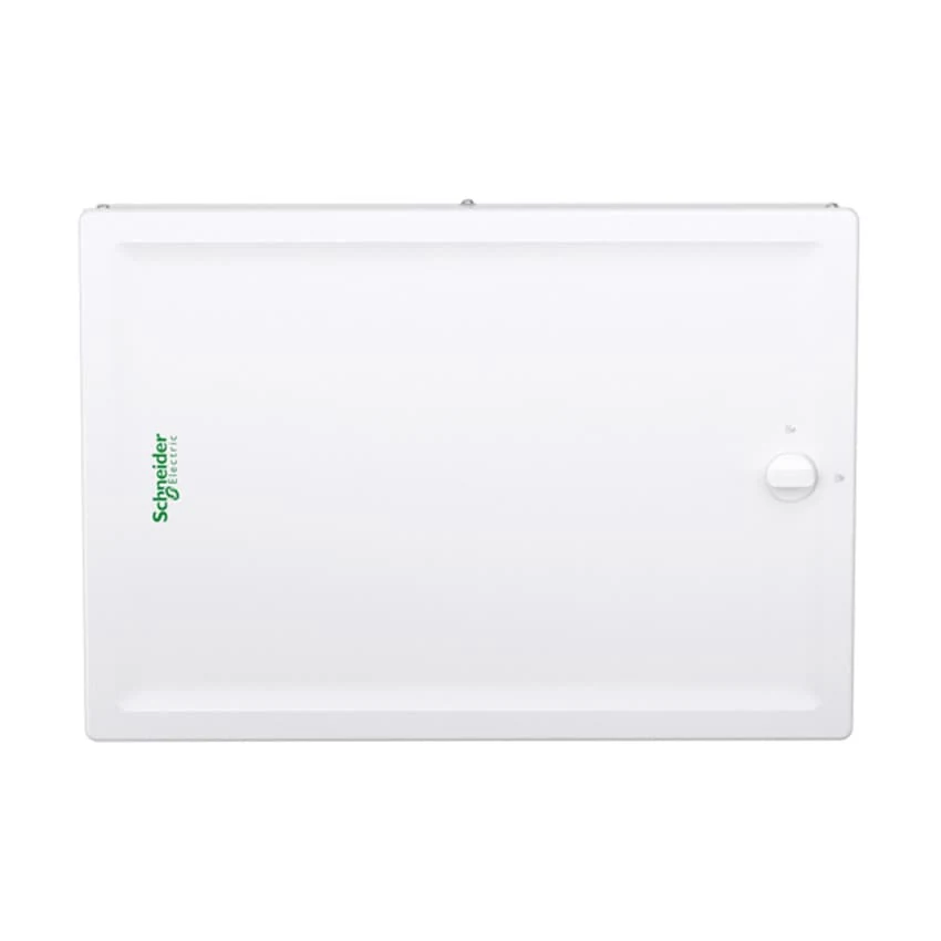 Schneider Electric 8 Way Double Door Metal - TPN DBs (IP43), A9HTND08