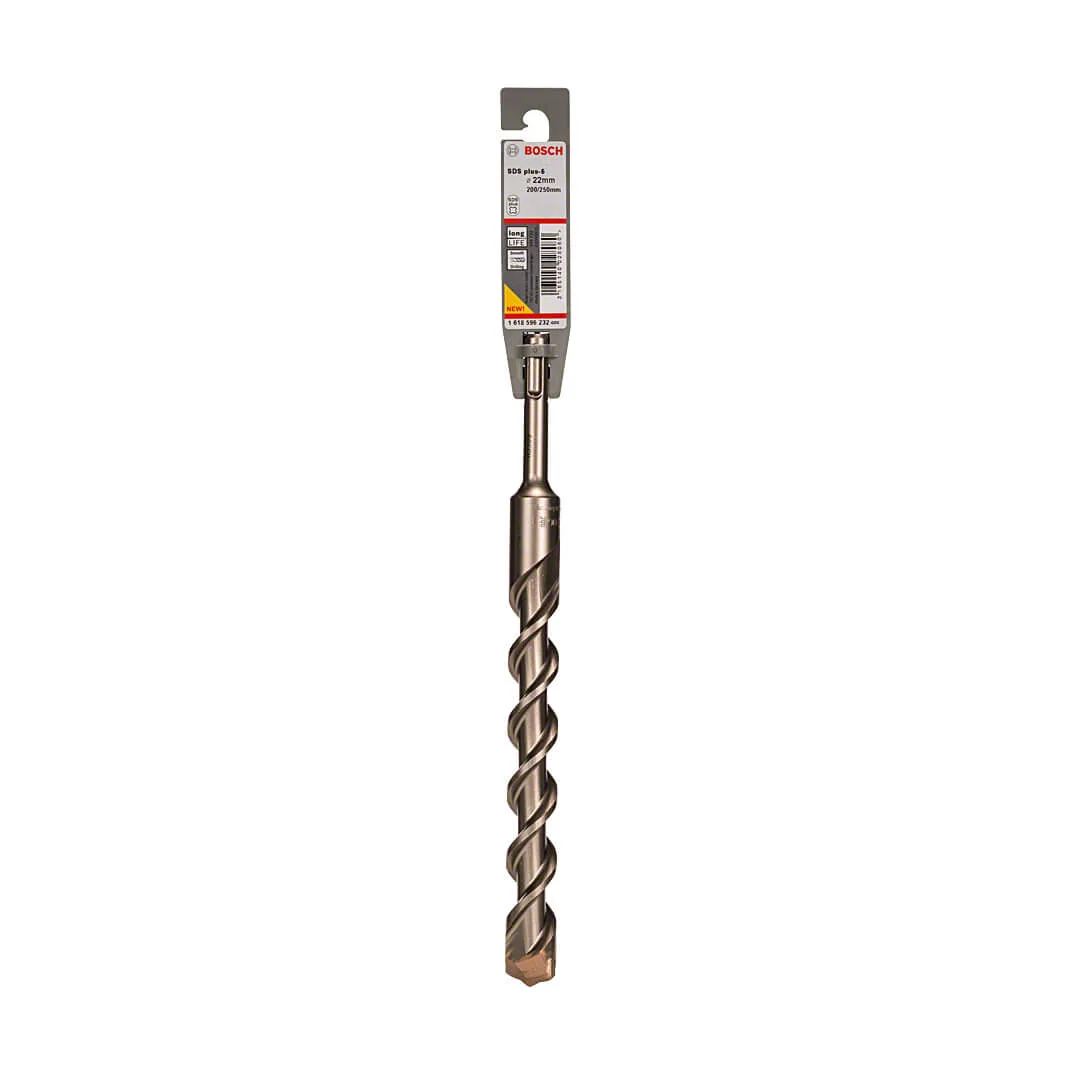 Bosch 22 x 250 mm SDS Plus-5 Drill Bits, 1 618 596 232