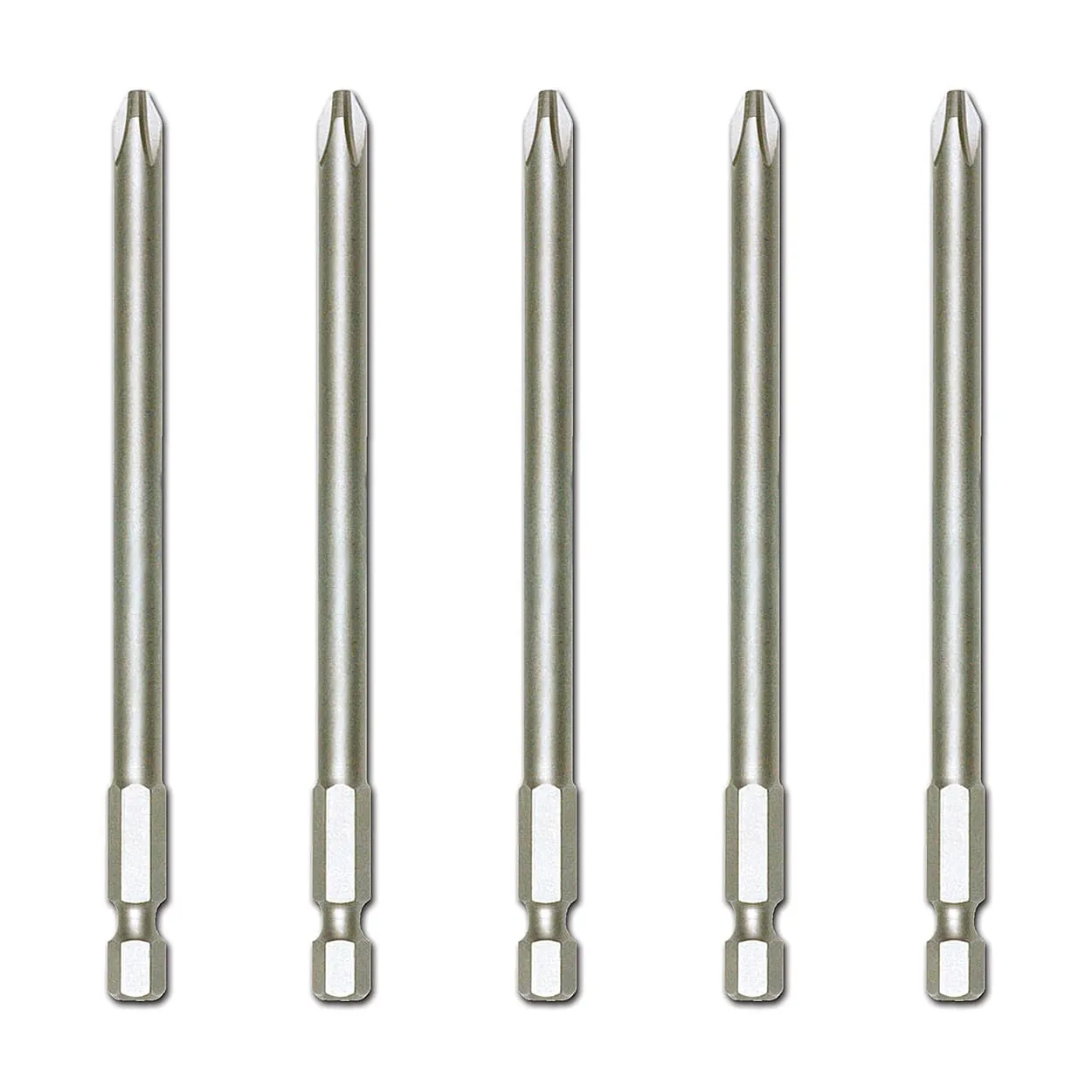 Dewalt PH2 x 110 mm Length Phillips Torsion Screwdriver Bits (Pack of 5 Pcs), DT7204-QZ