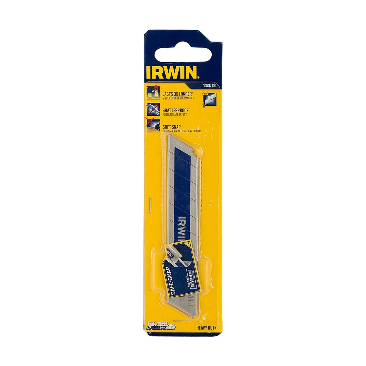 Irwin 18 mm Bi-Metal Snap-Off Blades (Pack Of 5 Pcs), 10507102