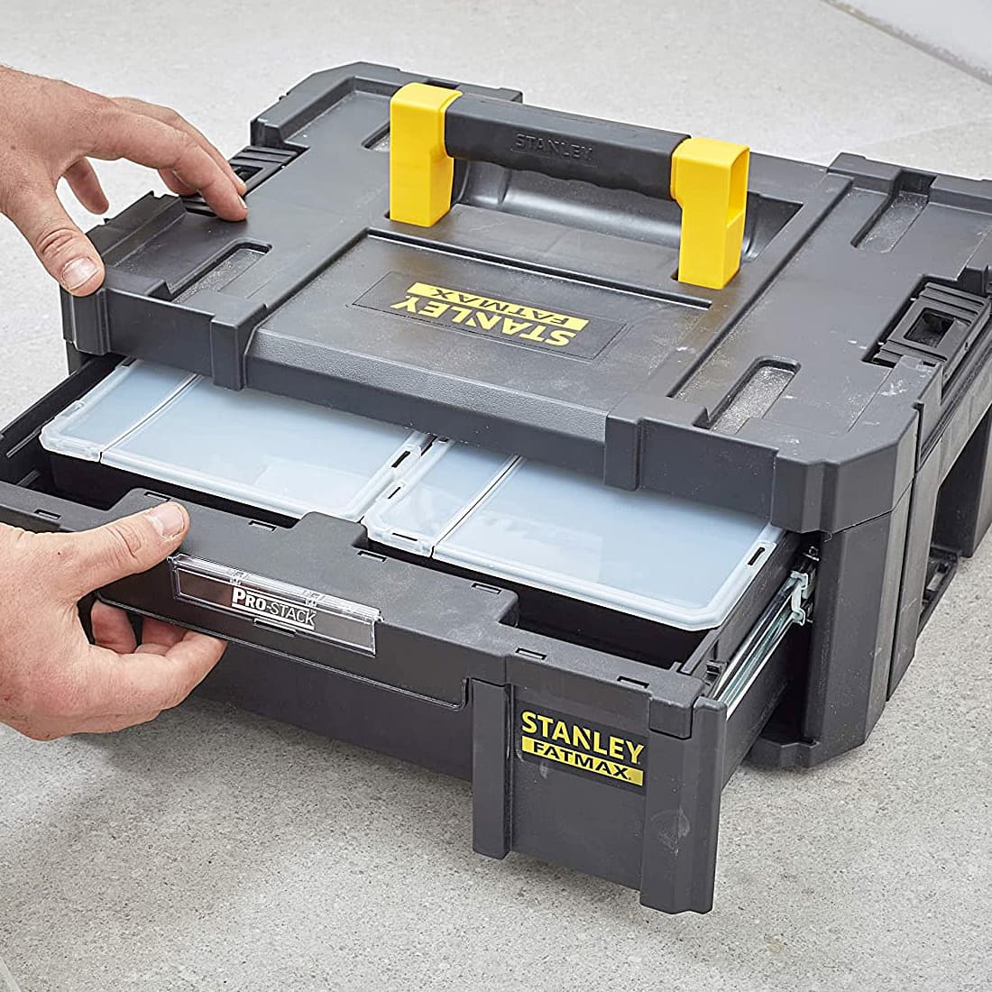 Stanley 17 Inch FatMax Pro-Stack Deep Drawer With 7.5 Kg Load Capacity, FMST1-71968