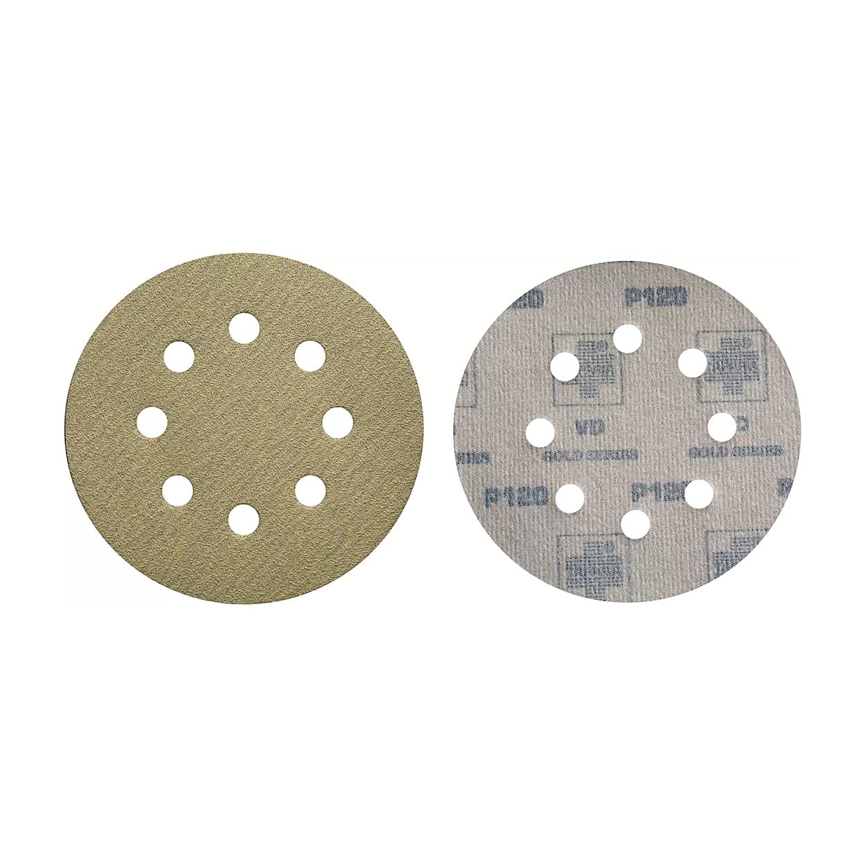 Taparia 125 mm / 100 Grit Gold Velcro Disc, VDG 58100
