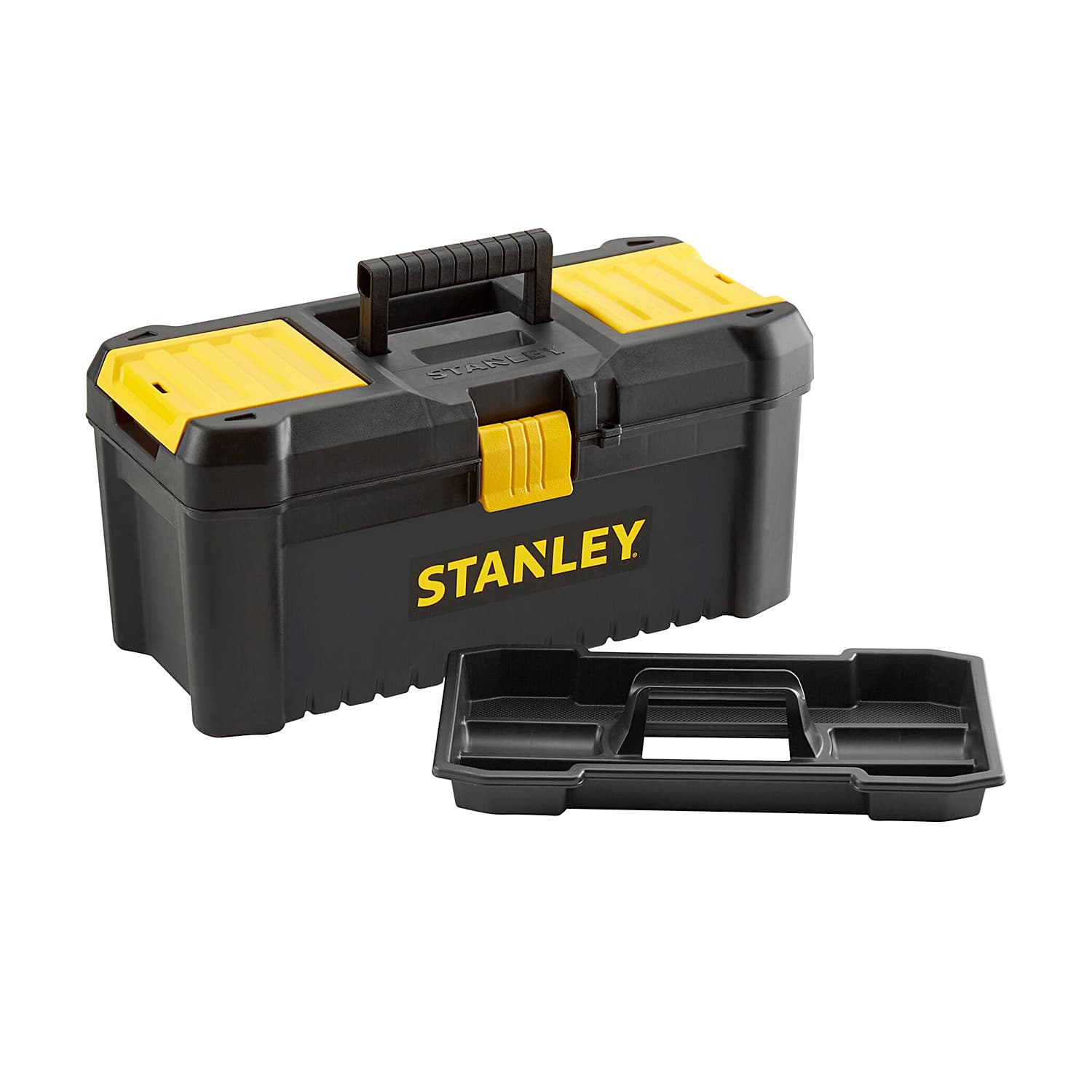 Stanley 16 Inch Essential Tool Box with Plastic Latch, STST1-75517