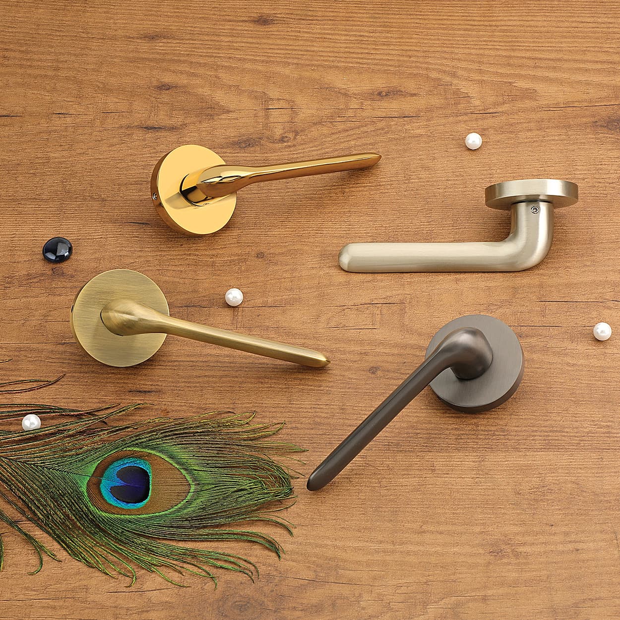 KBI Zara Gold PVD Mortise Handle
