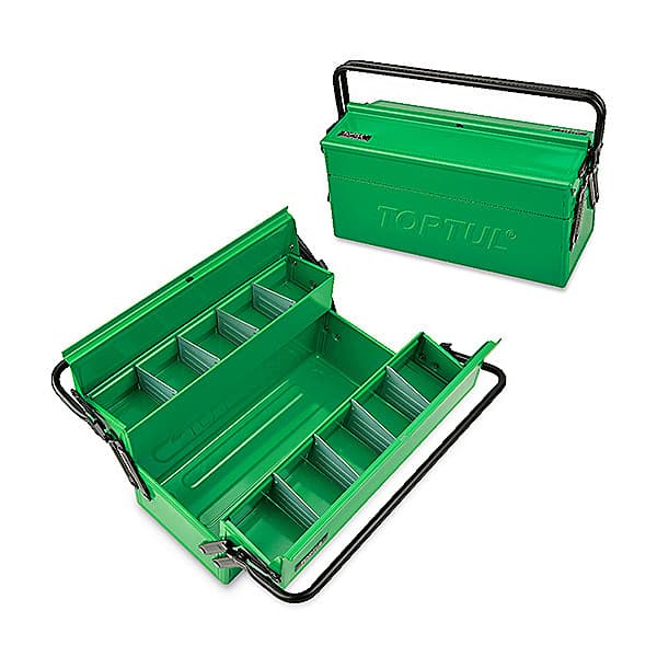 Toptul 14 Inch 2-Sections Portable Tool Chest, TBAC345A