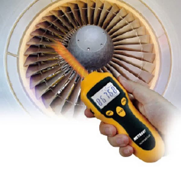 Metravi 2 - 20000 / 99999 RPM Digital Contact & Non-Contact Tachometer, NCTM-2000