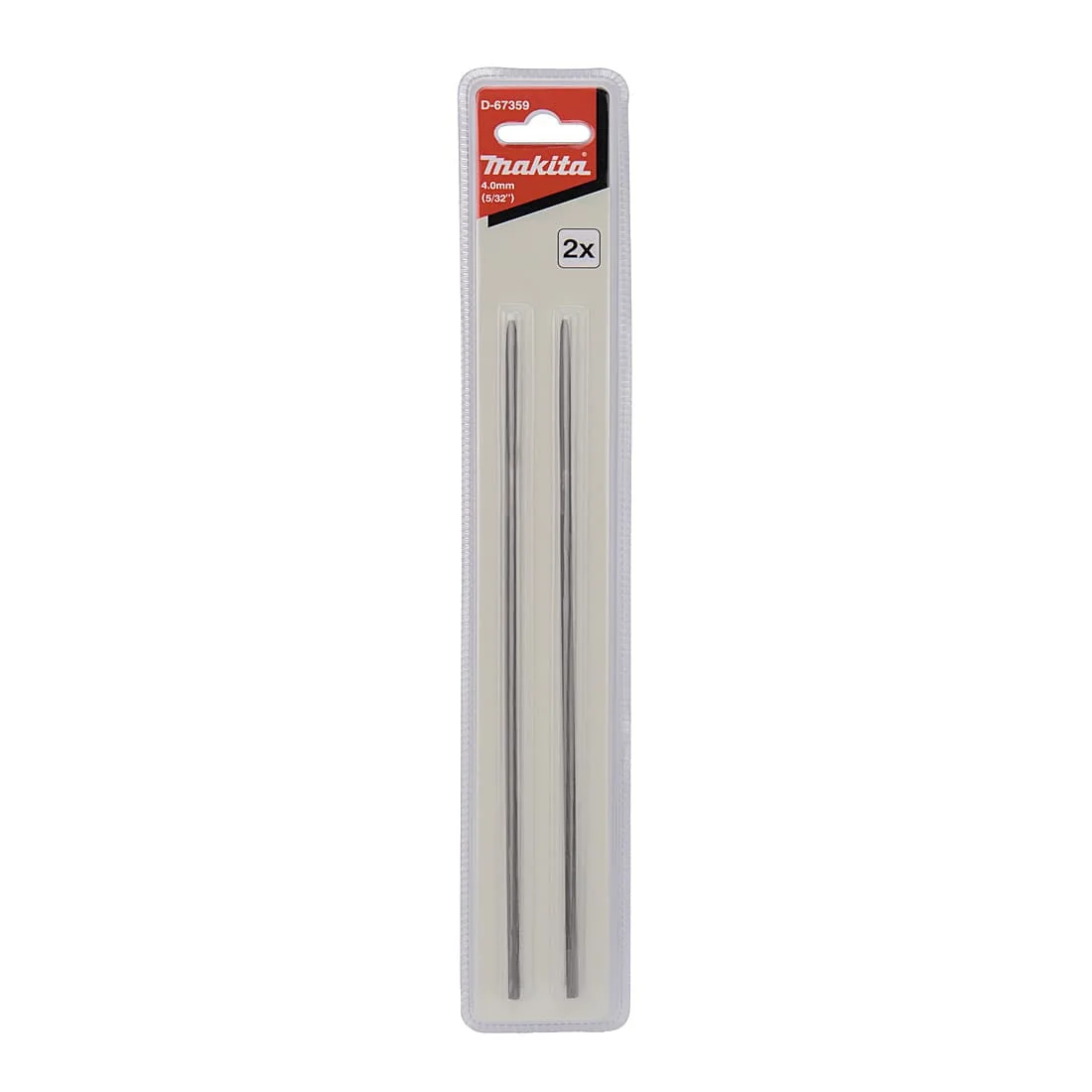 Makita 4 mm (5/32 inch) x 256 mm Round File (Pack Of 2 Pcs), D-67359