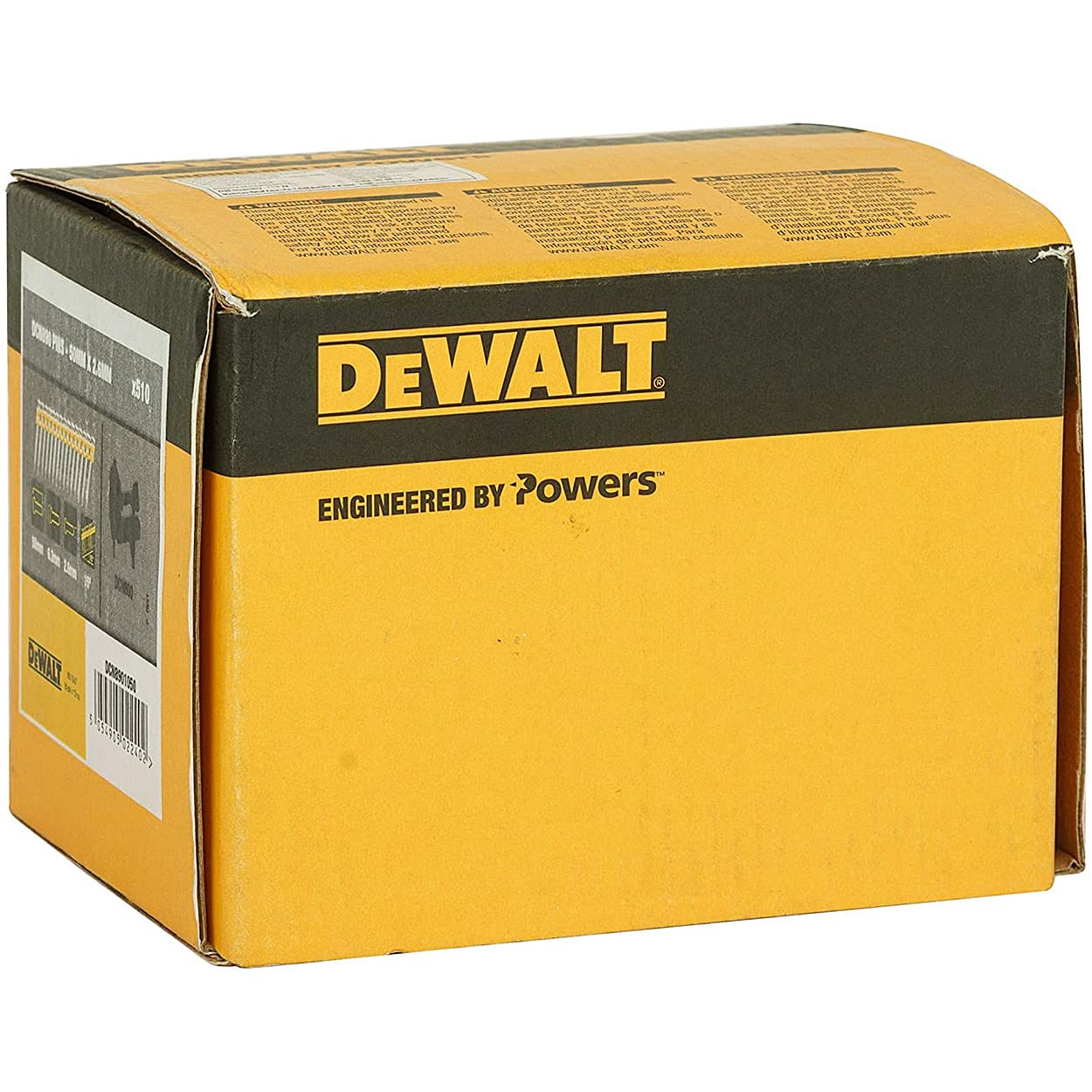 Dewalt M2.6 x 50 mm Standard Collated Concrete Nails (Pack of 510 Pcs), DCN8901050