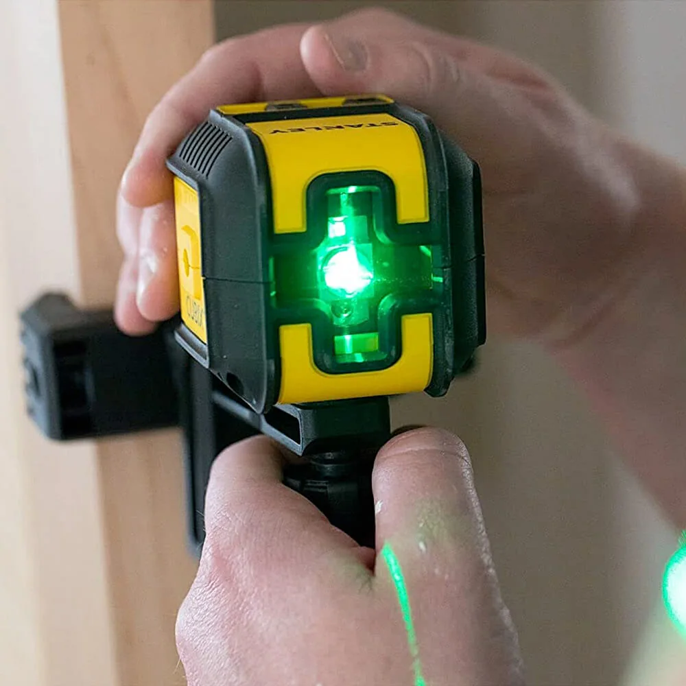 Stanley Cubix Green Beam Cross Line Laser Level, STHT77499-1