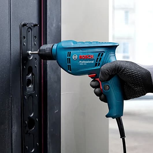 Bosch 10 mm 420W Professional Rotary Drill with Keyless Chuck, GBM 400