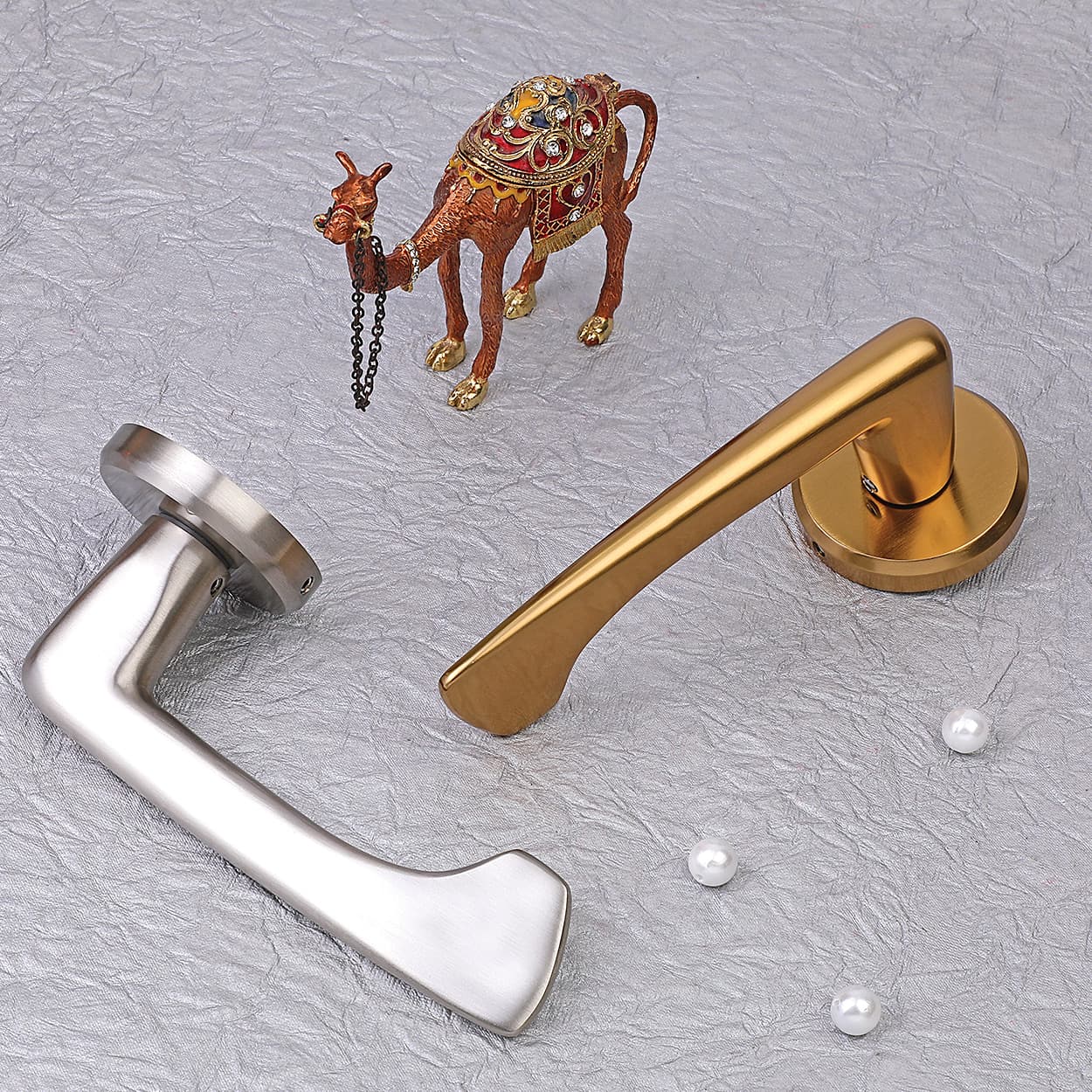 KBI Reva Gold PVD Mortise Handle