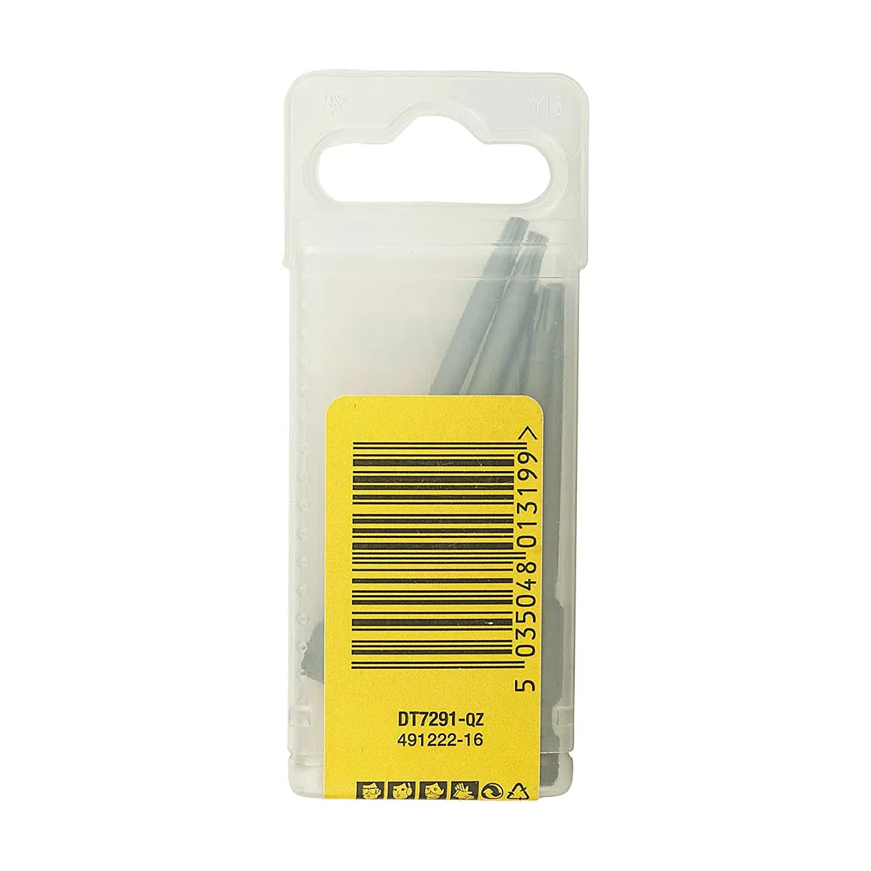 Dewalt T15 x 70 mm Length Torx High Quality Screwdriving Bits (Pack of 5 Pcs), DT7291-QZ