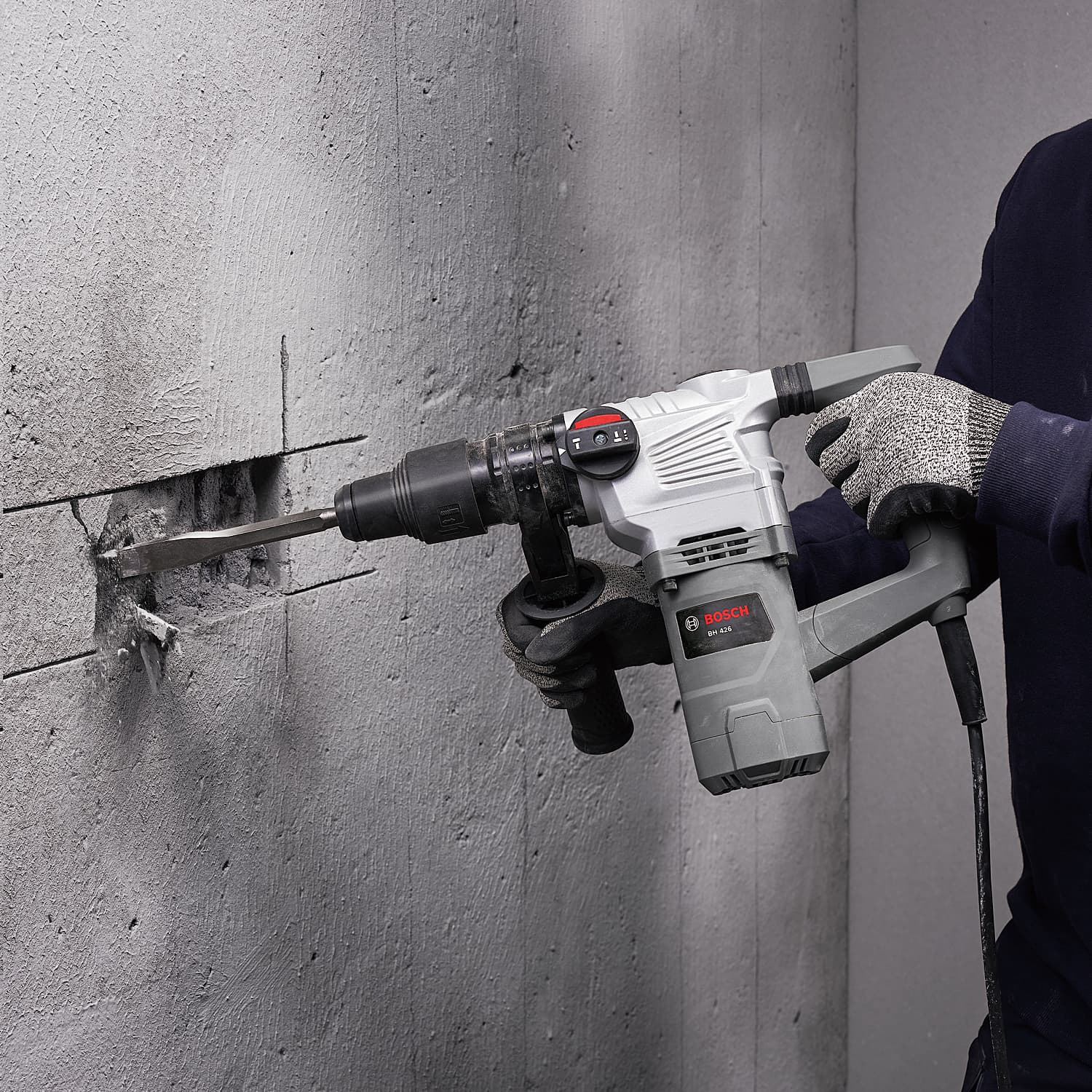 Bosch 26 mm 800W Standard Line Rotary Hammer with SDS Plus, BH 426