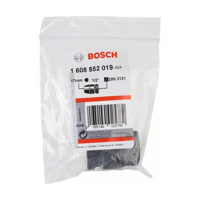 Bosch 17 mm, 1/2" Sq. Drive Sockets For Impact Wrenches, 1 608 552 019