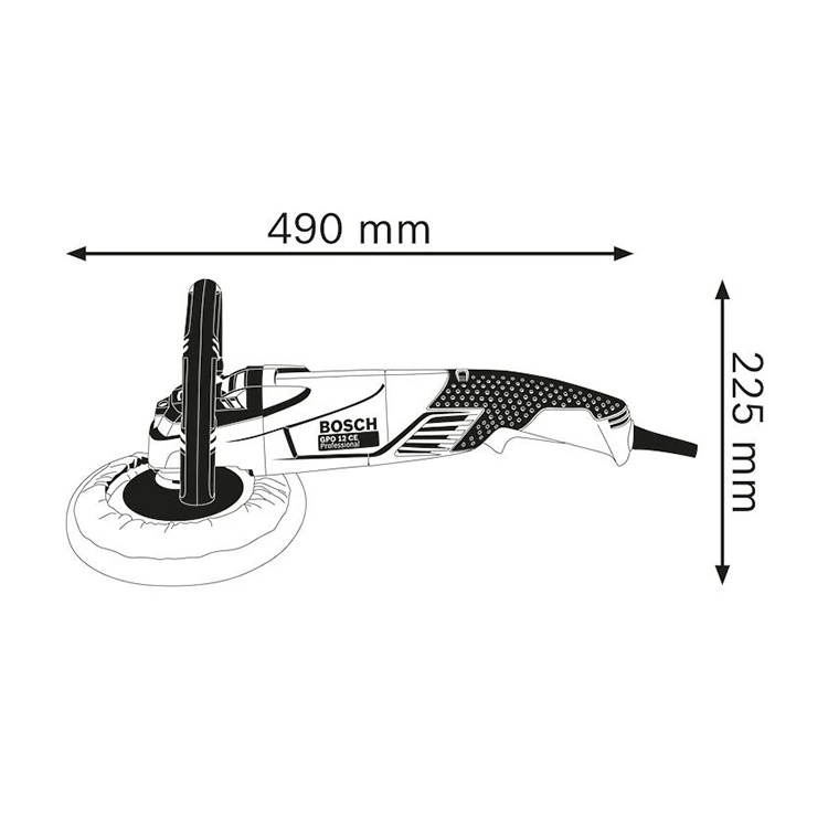 Bosch 180mm 1250W Professional Polisher, GPO 12 CE (Promo)