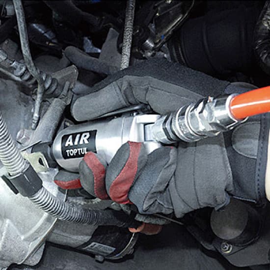 Toptul 1/4 inch Super Duty Mini Butterfly Type Air Impact Wrench (Max. Torque 80 Ft-Lb), KAAU0808