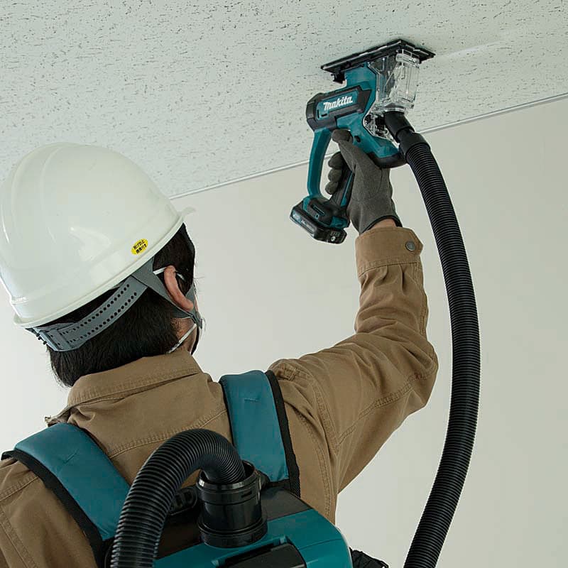Makita 12V max CXT Li-Ion 6 mm (1/4") Cordless Drywall Saw (Bare Tool), SD100DZ
