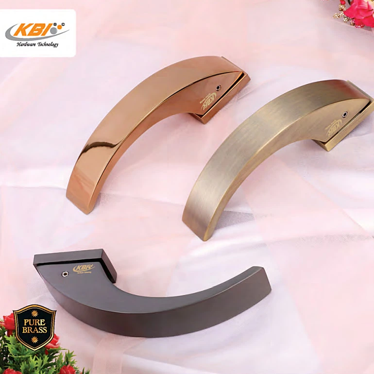 KBI Millano Rose Gold PVD Mortise Handle