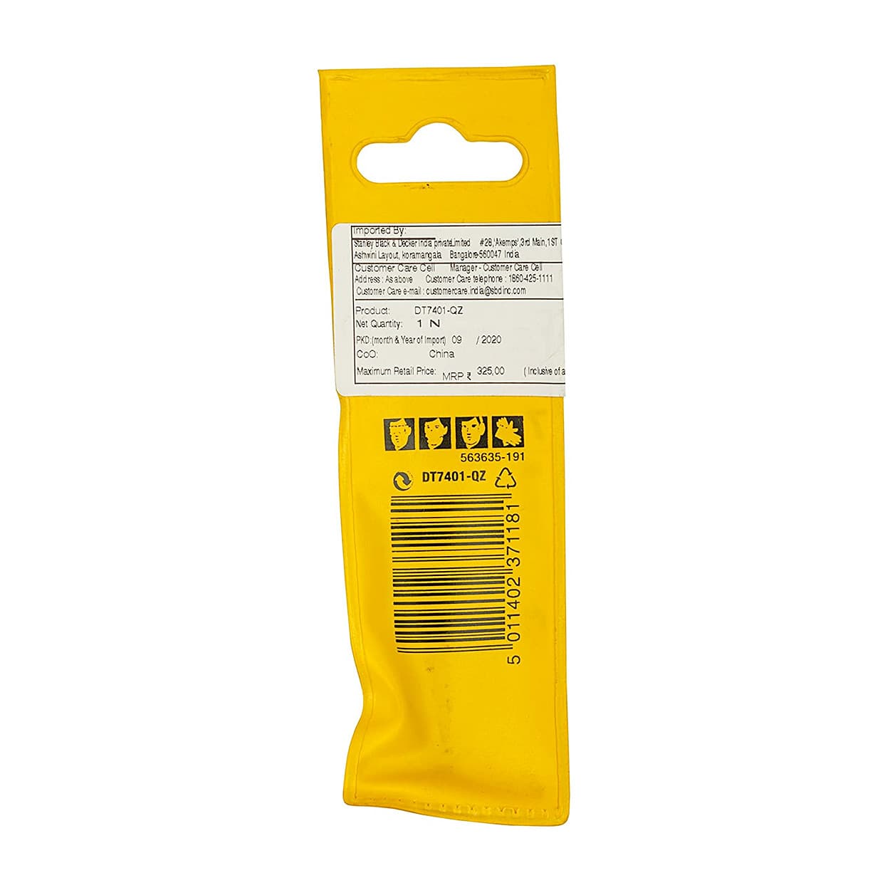 Dewalt 7 mm / 1/4 inch Sq. Drive Magnetic Nut / Socket Driver, DT7401-QZ
