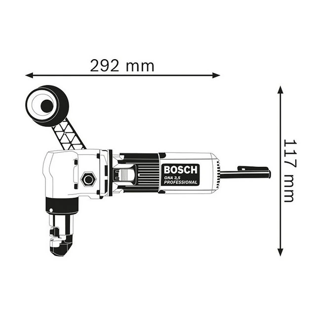 Bosch 620W Professional Nibbler, GNA 3-5