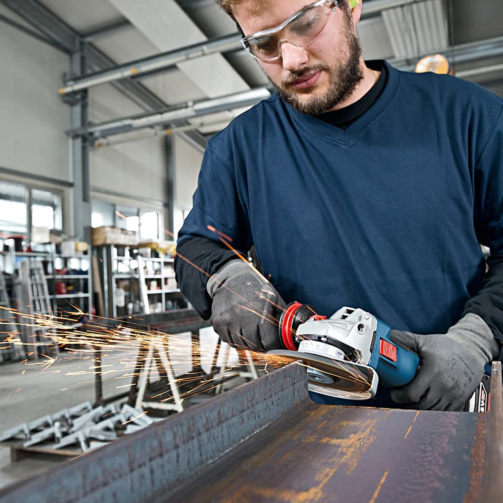 Bosch 125mm / 5 inch 18V Heavy Duty Cordless Angle Grinder, GWS 18V-125 C